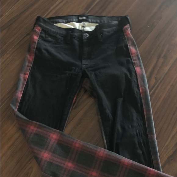 Hudson Two Tone Jeans (Plaid) - Picture 5 of 6